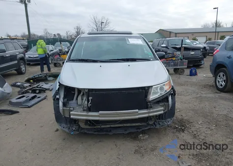 2012 Honda Odyssey Touring/Touring Elite from USA, damaged, VIN 5FNRL5H9XCB141453